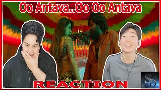 Oo AntavaOo Oo Antava REACTION  Allu Arjun  Pushpa Songs  Samantha  SwiftDetae  Nozybro [upl. by Oetam]