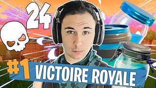 TOP 1 24 KILLS EN SOLO VS SQUAD  ► Fortnite Battle Royale [upl. by Rempe]