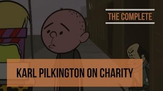 The Complete Karl Pilkington on Charity A compilation with Ricky Gervais amp Stephen Merchant [upl. by Neysa]