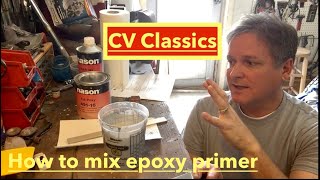 How to properly mix and spray epoxy primer [upl. by Drofniw94]