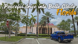 Journey to Belle Glade Peaceful evening drive into Belle Glade FL via 27  Florida’s Heartland [upl. by Amalberga]