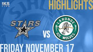 Battlefords North Stars vs La Ronge Ice Wolves Nov 17th [upl. by Dwyer678]