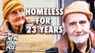 Homeless Man Shares What Its Like to Beg for 23 Years  New York Post [upl. by Meldon819]