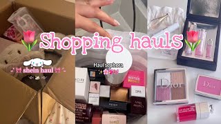 Hauls tiktok compilation shein brandy melville lululemon Sephora etc🌸 [upl. by Nohs]