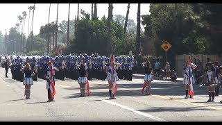 Temescal Canyon HS  French National Défilé  2017 Placentia Band Review [upl. by Eloci824]