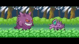 Gengar vs Nidorino [upl. by Ahsener]