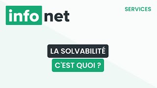 Comment définiton la solvabilité  définition aide lexique tuto explication [upl. by Arlon]