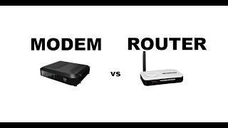 MODEM vs ROUTER  podstawy działania [upl. by Graces204]