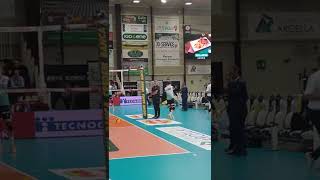 rantakahashi pre match with Modena Volley [upl. by Bortz]