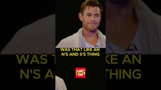 Scarlett Johansson amp Chris Hemsworths Hilarious Playground Insults 🤣🥊 shorts [upl. by Elyod830]