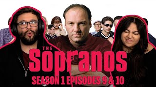 The Sopranos Season 1 Ep 9 amp Ep 10 First Time Watching TV Reaction [upl. by Laurentium754]