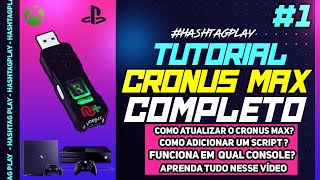 GUIA E CONFIGURAÇÃO CRONUS MAX 1  APRENDA COMO ATUALIZAR E ADICIONAR SCRIPT NO CRONUS MAX PLUS [upl. by Beatrix547]