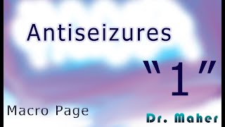 Antiepileptic drugs  Quick review with mnemonics [upl. by Tut752]