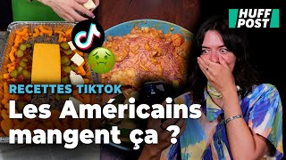 Les Américains mangentils vraiment comme dans les recettes TikTok [upl. by Adnolohs]