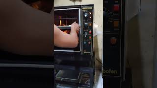 Tes oven convection gas isi 4 tray merk Turbofan New Zealand Minat  WA 0895322292356 [upl. by Templas]