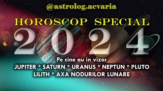 HOROSCOP SPECIAL 2024 cu astrolog ACVARIA  Zodii influentate de marile planete subtitrat [upl. by Ttemme13]