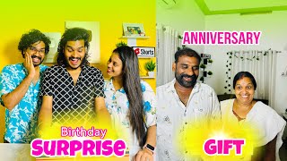 PRAVEEN BIRTHDAY SURPRISE  WEDDING ANNIVERSARY GIFT 🤩 [upl. by Leunam]