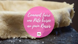 DIY  COMMENT FAIRE UNE PÂTE BRISEE AVEC DU PAIN RASSIS THERMOMIX TUTO [upl. by Edmunda75]