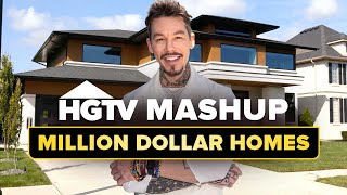 Binge 2 Hours of STUNNING MillionDollar Homes  My Lottery Dream Home  HGTV [upl. by Ahsimik]