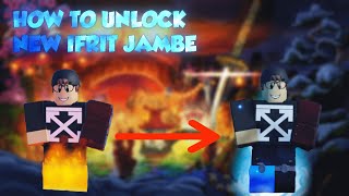 AOPG HOW TO UNLOCK THE NEW IFRIT JAMBE ITS OP  A One Piece Game  Roblox [upl. by Eiten]