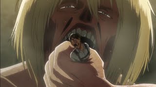 Armin bouffe Bertholdt Episode 18 Saison 3 Shingeki No Kyojin VOSTFR [upl. by Singh]