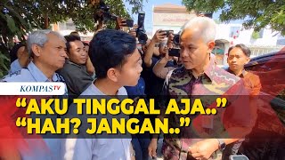 Terekam Ganjar Minta Gibran Tak Ikut Dampingi Berkeliling Saat Kunjungan ke Solo [upl. by Singleton173]