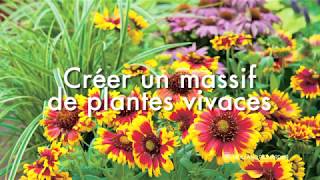 Créer un massif de plantes vivaces — Meilland Richardier [upl. by Notaes]