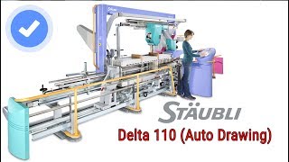 Staubli Delta 110 Auto Drawing Machine [upl. by Arezzini]