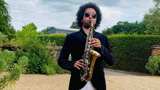 How to play Alto Sax behind a JazzSoul Singer feat Scarlett Fagan [upl. by Melesa]