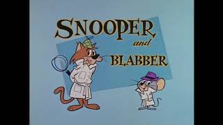 Snooper and Blabber EPISODE INTRO HANNABARBERA 1959 [upl. by Ayarahs984]