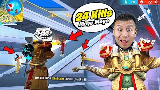 B2K Bundle 24 Kills Solo Vs Squad Gameplay 🔥 Tonde Gamer  Free Fire Max [upl. by Lilaj52]