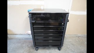 FINALLY UPGRADED My first ever tool box  US General Full Bank Service Cart Tour [upl. by Gold836]