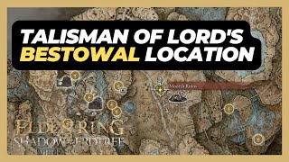 Talisman of Lords Bestowal Location  Elden Ring Shadow of the Erdtree [upl. by Alocin]