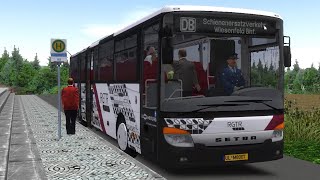 Omsi 2 415 SEV zwischen Erlingshausen und Wiesenfeld Setra 415 UL [upl. by Herzog]