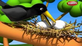 The Crow and Snake  मराठी कथा  3D Moral Stories For Kids in Marathi  Moral Values Stories Marathi [upl. by Elrebmik]