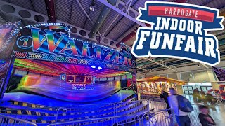 Harrogate Indoor Funfair February 2024  Yorkshire Event Centre [upl. by Yalahs]