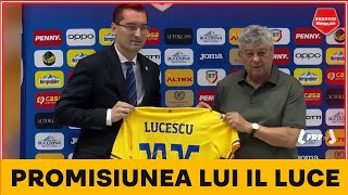 PRIMUL DISCURS al lui Mircea Lucescu NOUL SELECTIONER AL ROMANIEI [upl. by Reibaj]