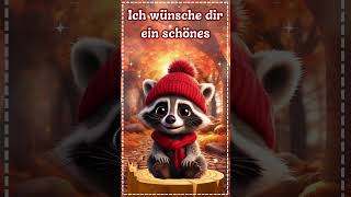 🍁 ❤Ich wünsche dir ein schönes Wochenende ❤🍁 Grußvideo für WhatsApp kostenlos shorts [upl. by Atikihs362]