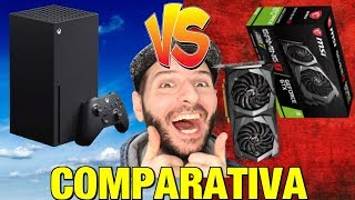 ¡COMPARATIVA DE POTENCIA DE XBOX SERIES X CON TARJETAS GRÁFICAS DE PC  Sasel  microsoft  español [upl. by Nan]