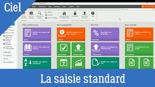 La saisie des écritures comptables dans Ciel Comptabilité [upl. by Agnese]