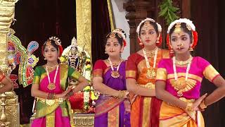 live Kuchipudi Natyam at Swarnagiri Srivari Vaibhavosthava Mandapam by Natyakala School [upl. by Anaeerb]