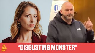 Journalist Abby Martin SLAMS John Fetterman as ‘Nepo Baby Monster’ For Defending Israel’s Genocide [upl. by Bein]