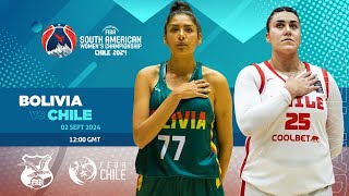 Bolivia vs Chile  FIBA South American Womens Championship 2024 live score update [upl. by Romulus846]