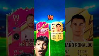 FIFA 23 Mr Best 🆚 FIFA 22 Attackers😱🔥Ronaldo Messi Neymar Vinicius Haaland Speed🐐💥 [upl. by Lillith339]