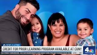 WNBCTV News Clip  Credit for Prior Learning at CUNY SPS [upl. by Gerfen]