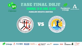 FASE FINAL DIV HONOR JUVENIL FEM BM ROQUETAS VS FUND UNICAJA COSTA DEL SOL MALAGA [upl. by Gurias753]