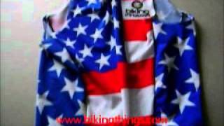 custom usa flag tri suit triathlon gear with usa theme customized triathlon suits bikingthingswmv [upl. by Delphinia757]