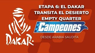 DAKAR 2024  ETAPA 6 DESDE ARABIA SAUDITA  Campeones 110124 [upl. by Papke]