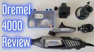 Dremel 4000 Rotary Tool Kit Complete Review And Accessories Overview [upl. by Sylvan140]