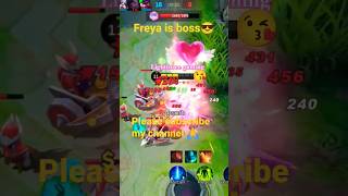 Insand damage freya mlbb mobilelegends shortvideo gaming ytshorts shortvideoviral [upl. by Ahselat921]